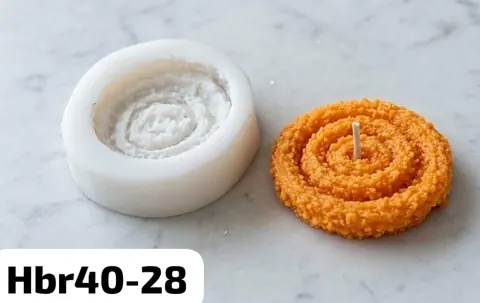 HBR40-28 Chakli mould Size -5.5 cm Mould wight –52grm Hight -1.2 cm