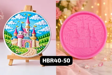HBR40-50 Castle Keepsake Canvas Mould Weight -176grm