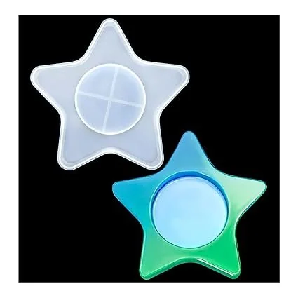 Star Tea Light Holder Silicone Mould /Min.Qty-12 Pcs .xpe
