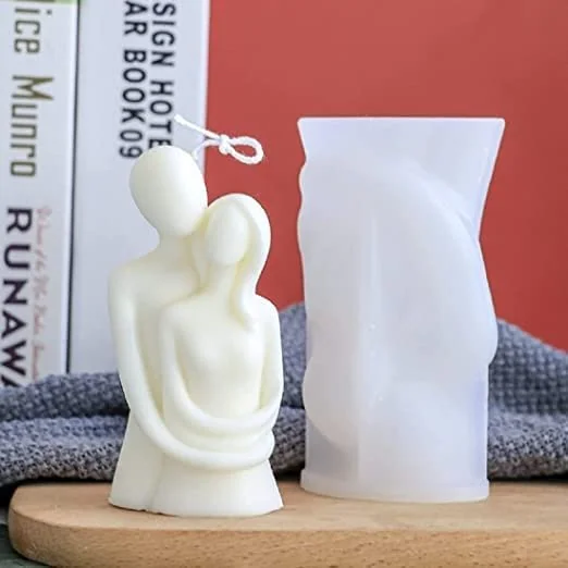 Couple Candle Mould / Min.Qty-12 Pcs/ x.spe/ Size-11.5*6.1