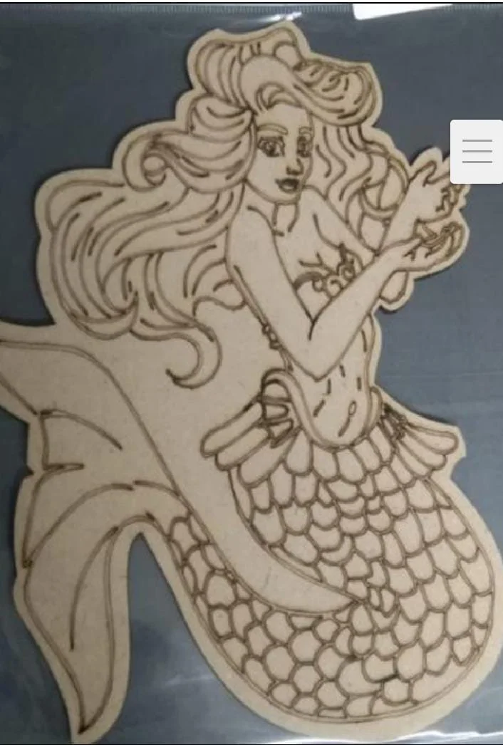 MDF Cartoon Character