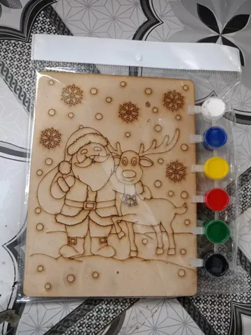 MDF 62.. MDF Christmas designs 6×8 inch 2mm thicknes