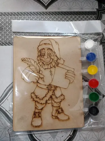 MDF 64.. MDF Christmas designs 6×8 inch 2mm thicknes