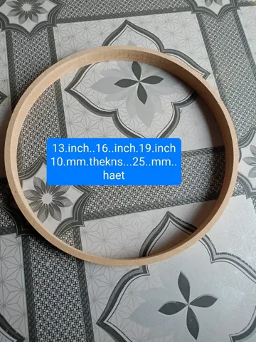 MDF Ring 13 inch 25mm het 12mm thik Shape Cutout,Art and Craft Work Activity, Home Decor, Gift, Artistic Work
