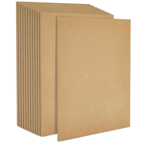 20×30 rectangle mdf Boards for Art and CraftMDF 2mm Craft Work, DIY Pack of 6 PCS)