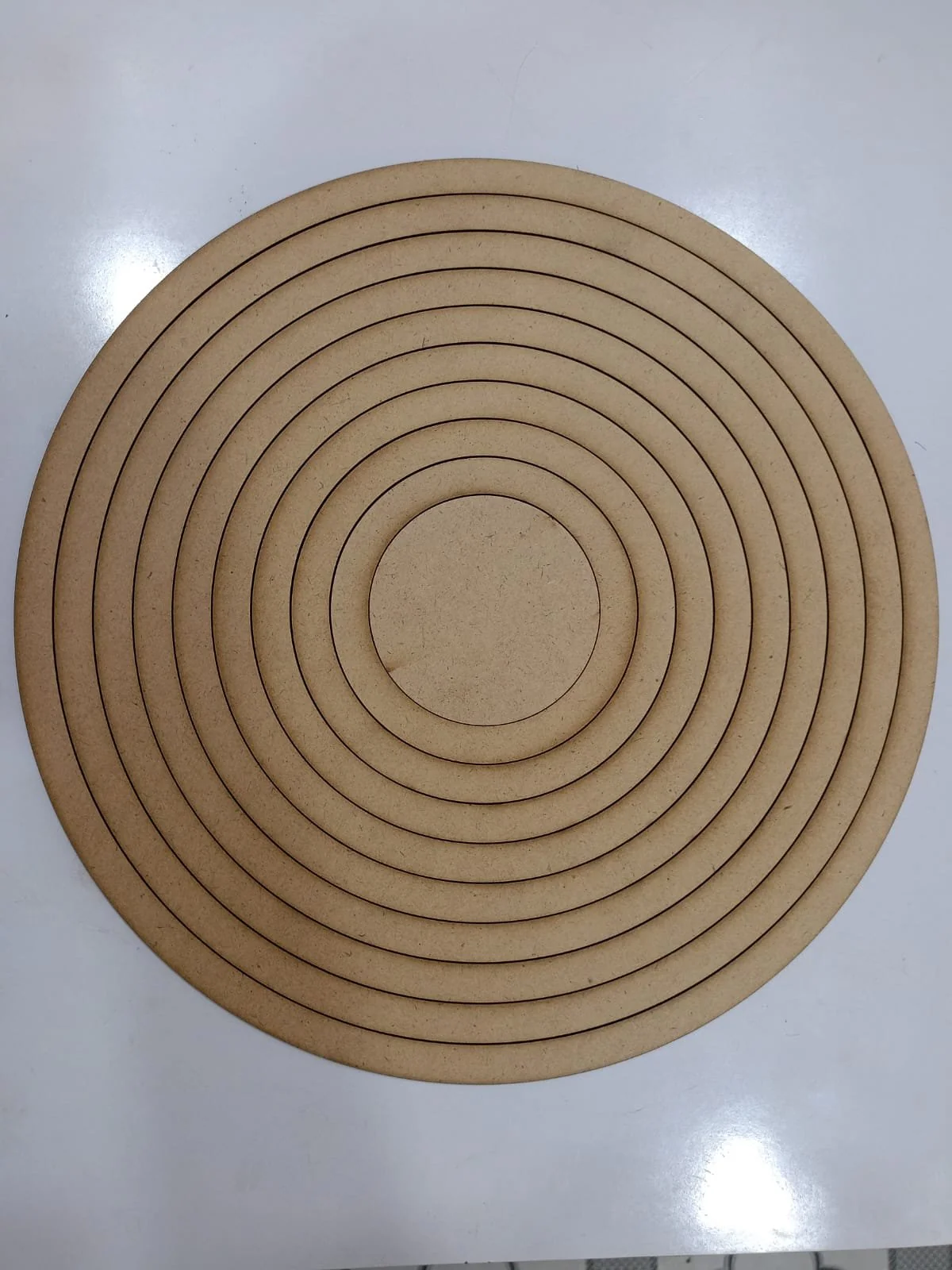 12inch 2mm thick 12mm .v.MDF 12inch 2m Frame Square shape