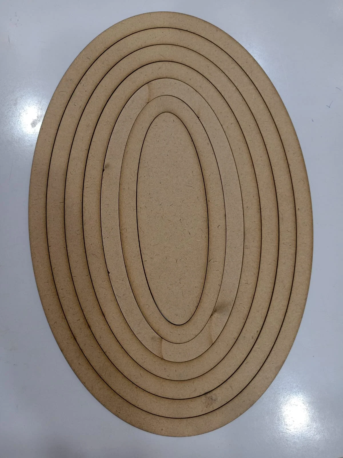 12 inch 2mm thick 12mm .v.MDF 12inch 2m Frame rhombus shape