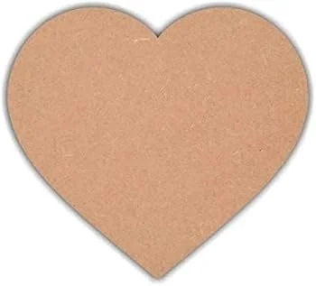 MDF8inch heart shape on order 3.5mm (On Order)