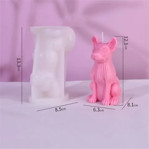 Candle mould size-7*3*8.5.13.3cm