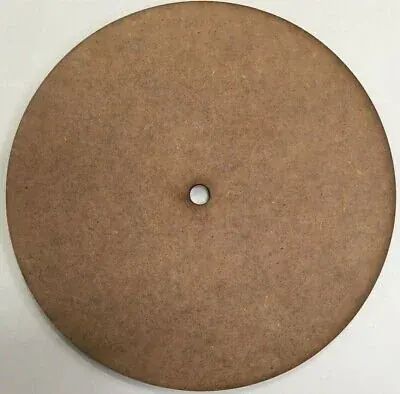 5 inch round clock mdf 3.5 mm center hole