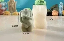 HBR 36-21 Female figure candle mould